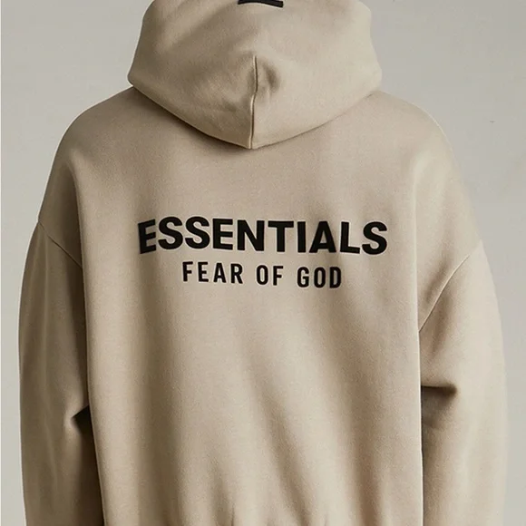 Fear of God Essentials Desert Sand Fleece Hoodie (XXS-XXL) Fear of God Essentials Desert Sand Fleece Hoodie (XXS-XXL)